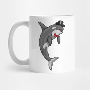 Orca Groom Cylinder Wedding Mug